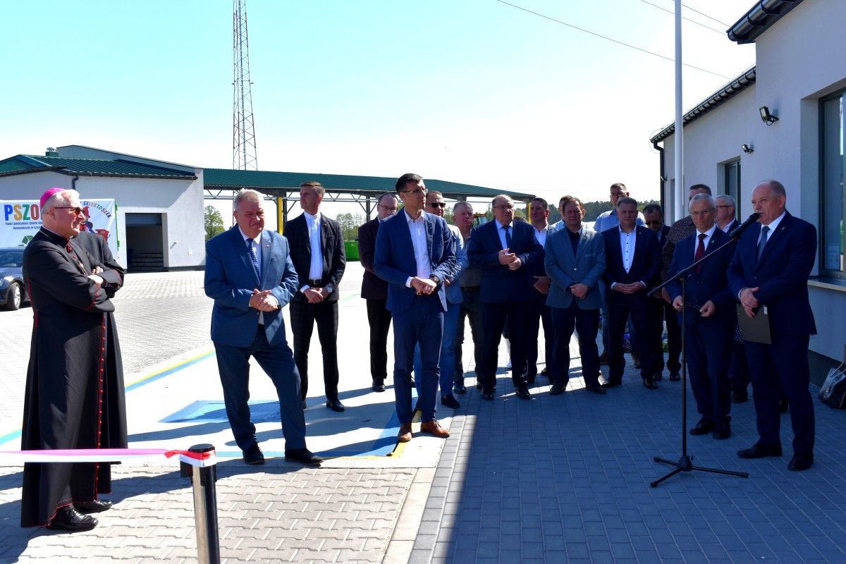 Oficjalne otwarcie Punktu Selektywnej Zbiórki Odpadów Komunalnych w Gminie Łyse - zdjęcie #27 - eOstroleka.pl