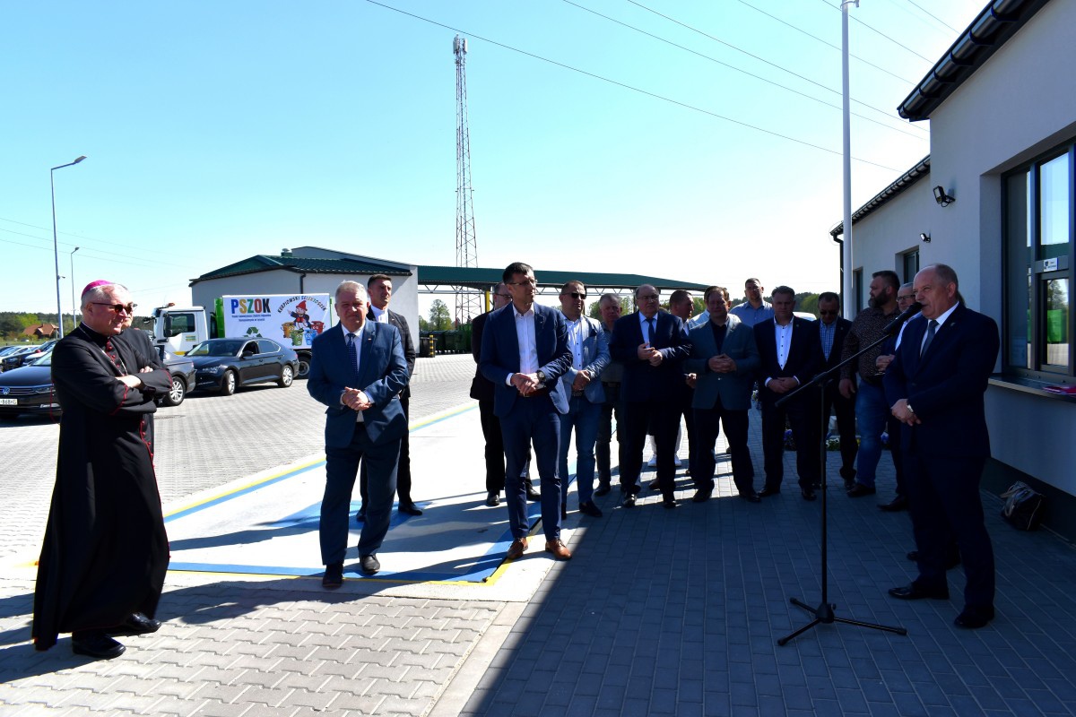 Oficjalne otwarcie Punktu Selektywnej Zbiórki Odpadów Komunalnych w Gminie Łyse - zdjęcie #20 - eOstroleka.pl