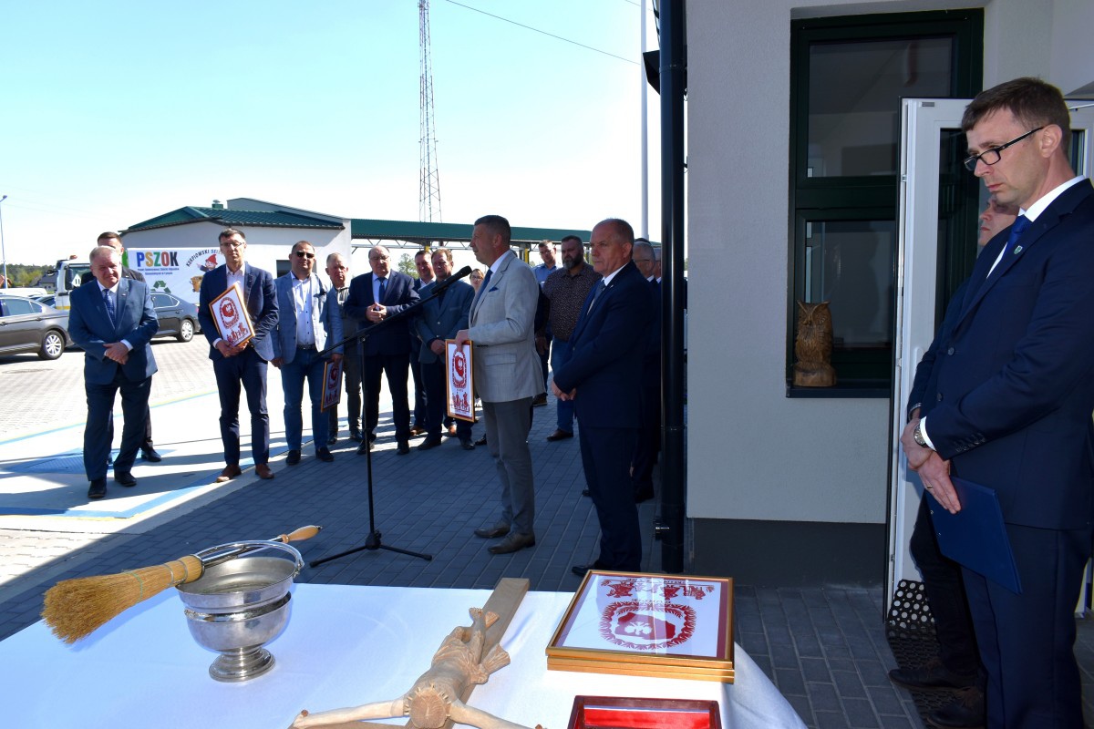 Oficjalne otwarcie Punktu Selektywnej Zbiórki Odpadów Komunalnych w Gminie Łyse - zdjęcie #11 - eOstroleka.pl