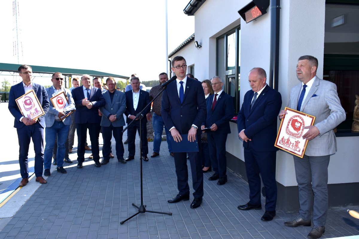 Oficjalne otwarcie Punktu Selektywnej Zbiórki Odpadów Komunalnych w Gminie Łyse - zdjęcie #10 - eOstroleka.pl