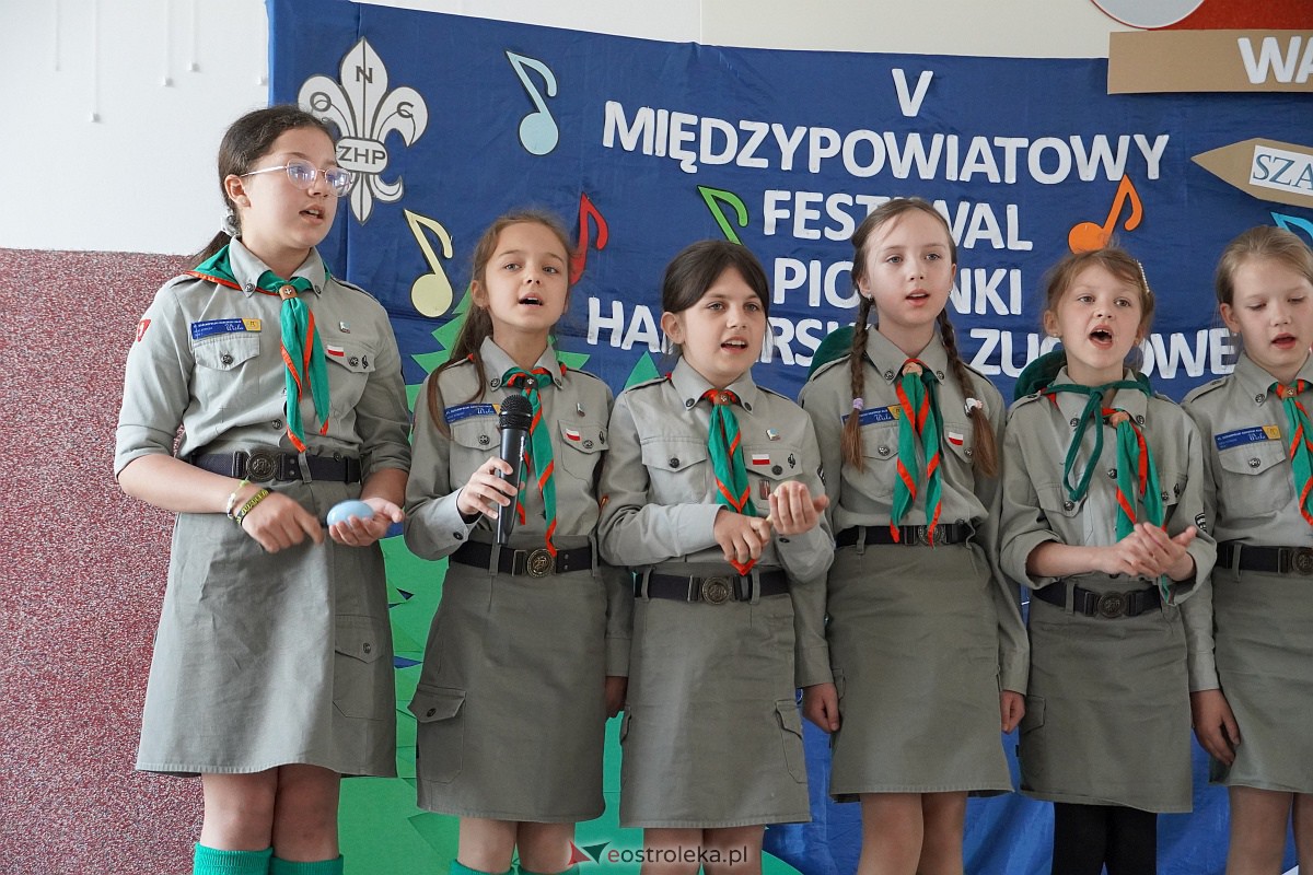 V Międzypowiatowy Festiwal Piosenki Zuchowej i Harcerskiej [20.05.2023] - zdjęcie #59 - eOstroleka.pl