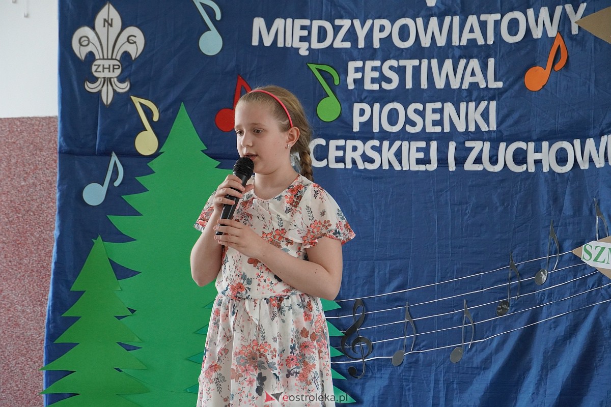 V Międzypowiatowy Festiwal Piosenki Zuchowej i Harcerskiej [20.05.2023] - zdjęcie #49 - eOstroleka.pl