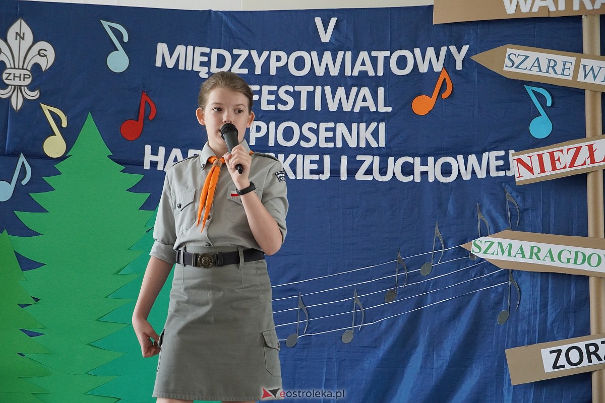 V Międzypowiatowy Festiwal Piosenki Zuchowej i Harcerskiej [20.05.2023] - zdjęcie #43 - eOstroleka.pl