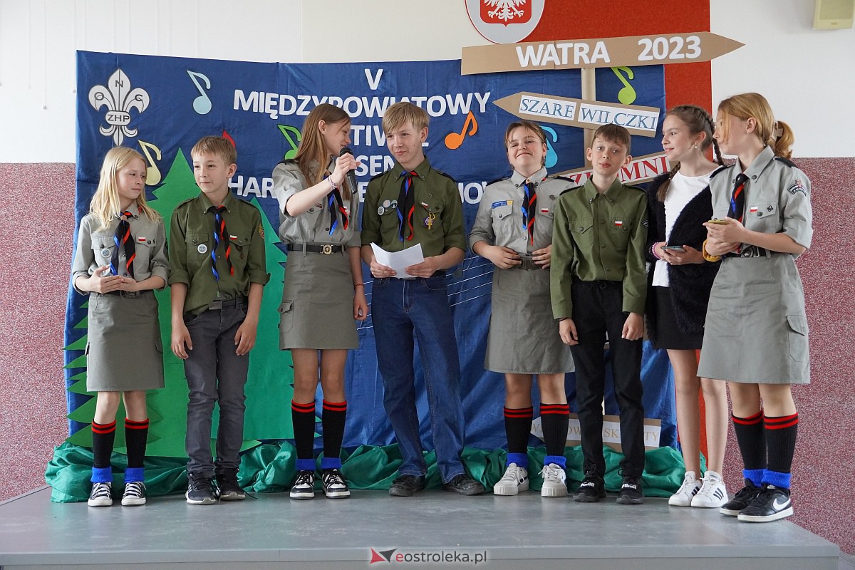 V Międzypowiatowy Festiwal Piosenki Zuchowej i Harcerskiej [20.05.2023] - zdjęcie #31 - eOstroleka.pl