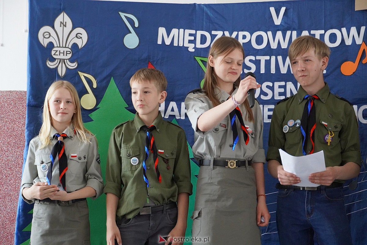 V Międzypowiatowy Festiwal Piosenki Zuchowej i Harcerskiej [20.05.2023] - zdjęcie #30 - eOstroleka.pl