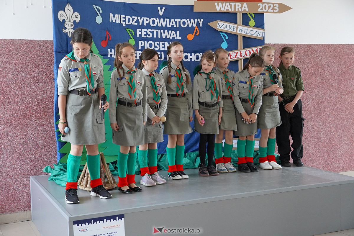 V Międzypowiatowy Festiwal Piosenki Zuchowej i Harcerskiej [20.05.2023] - zdjęcie #1 - eOstroleka.pl