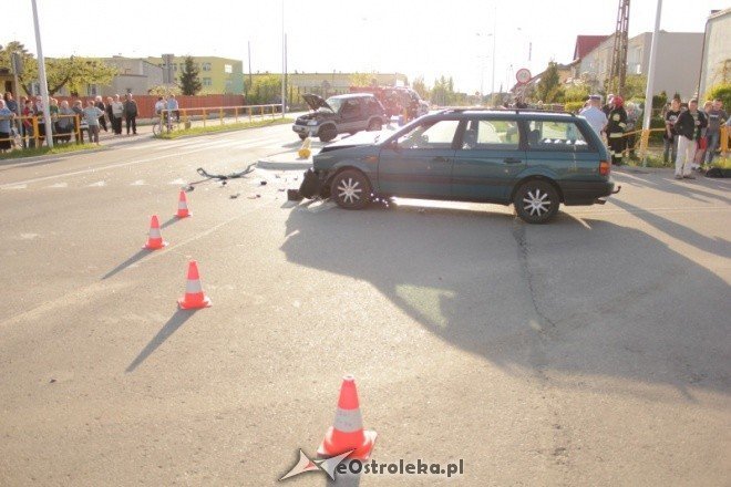 Wypadek na ul. Korczaka (08.05.2011) - zdjęcie #11 - eOstroleka.pl