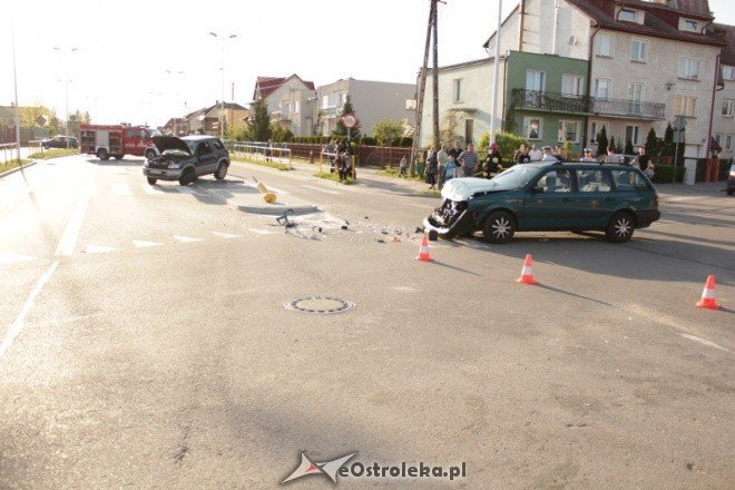 Wypadek na ul. Korczaka (08.05.2011) - zdjęcie #12 - eOstroleka.pl