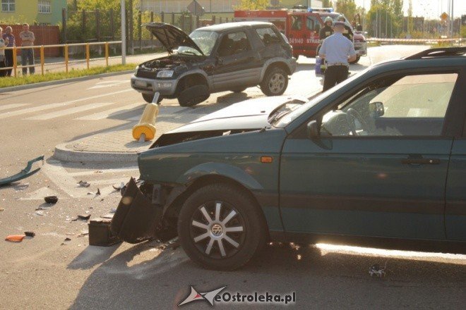 Wypadek na ul. Korczaka (08.05.2011) - zdjęcie #17 - eOstroleka.pl