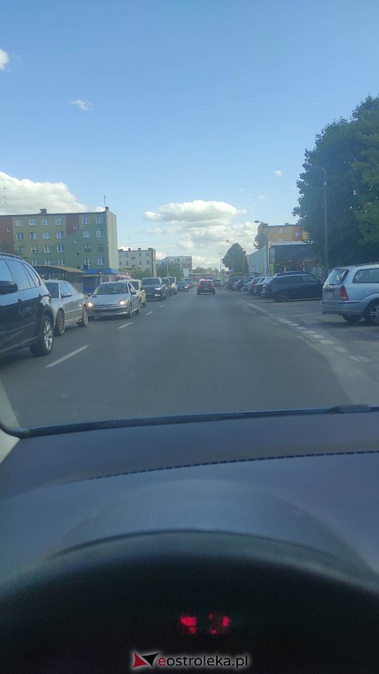 Korki w Ostrołęce [02.06.2023] - zdjęcie #21 - eOstroleka.pl