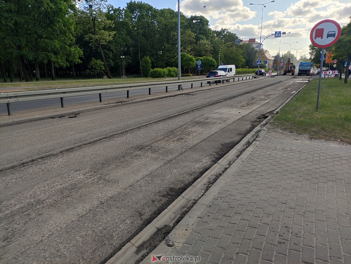 Remont ulicy Traugutta w Ostrołęce [02.06.2023] - zdjęcie #9 - eOstroleka.pl