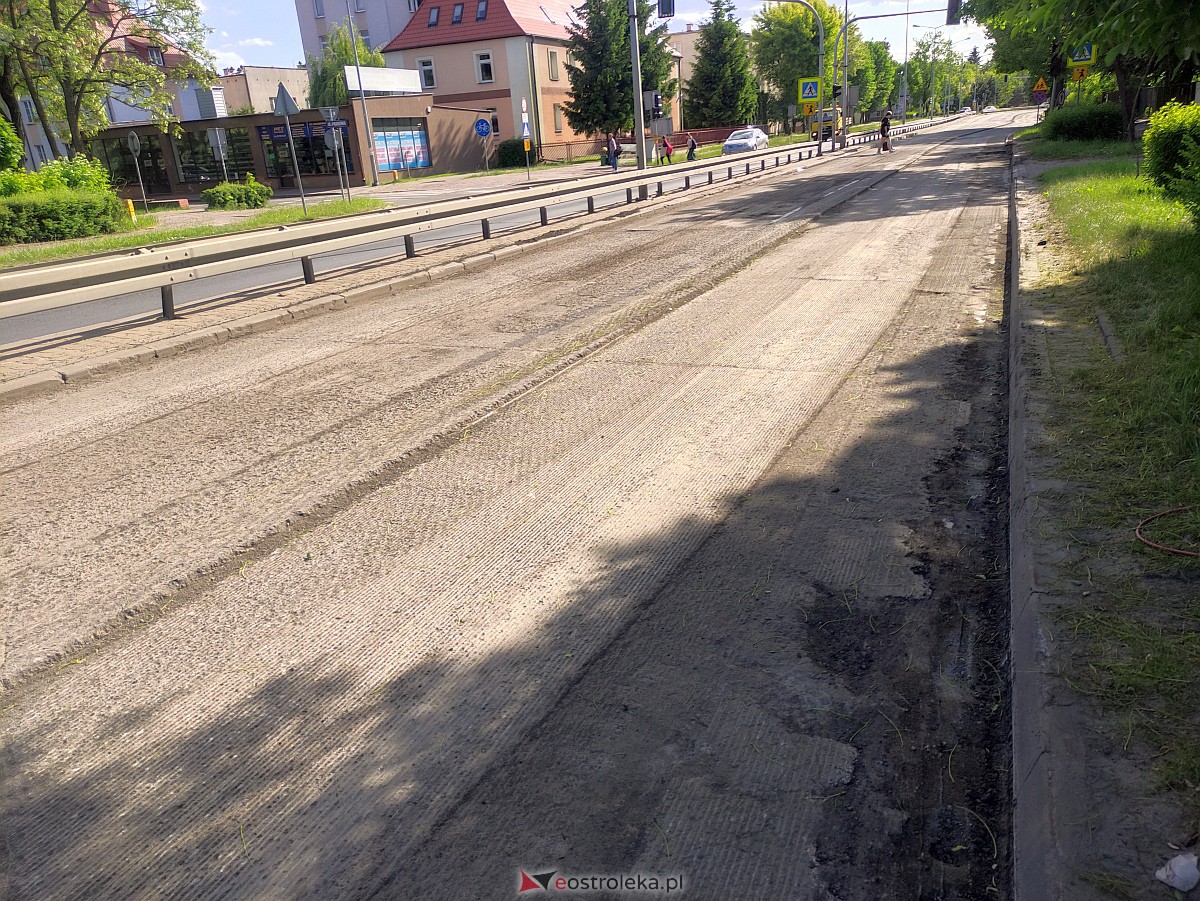 Remont ulicy Traugutta w Ostrołęce [02.06.2023] - zdjęcie #17 - eOstroleka.pl