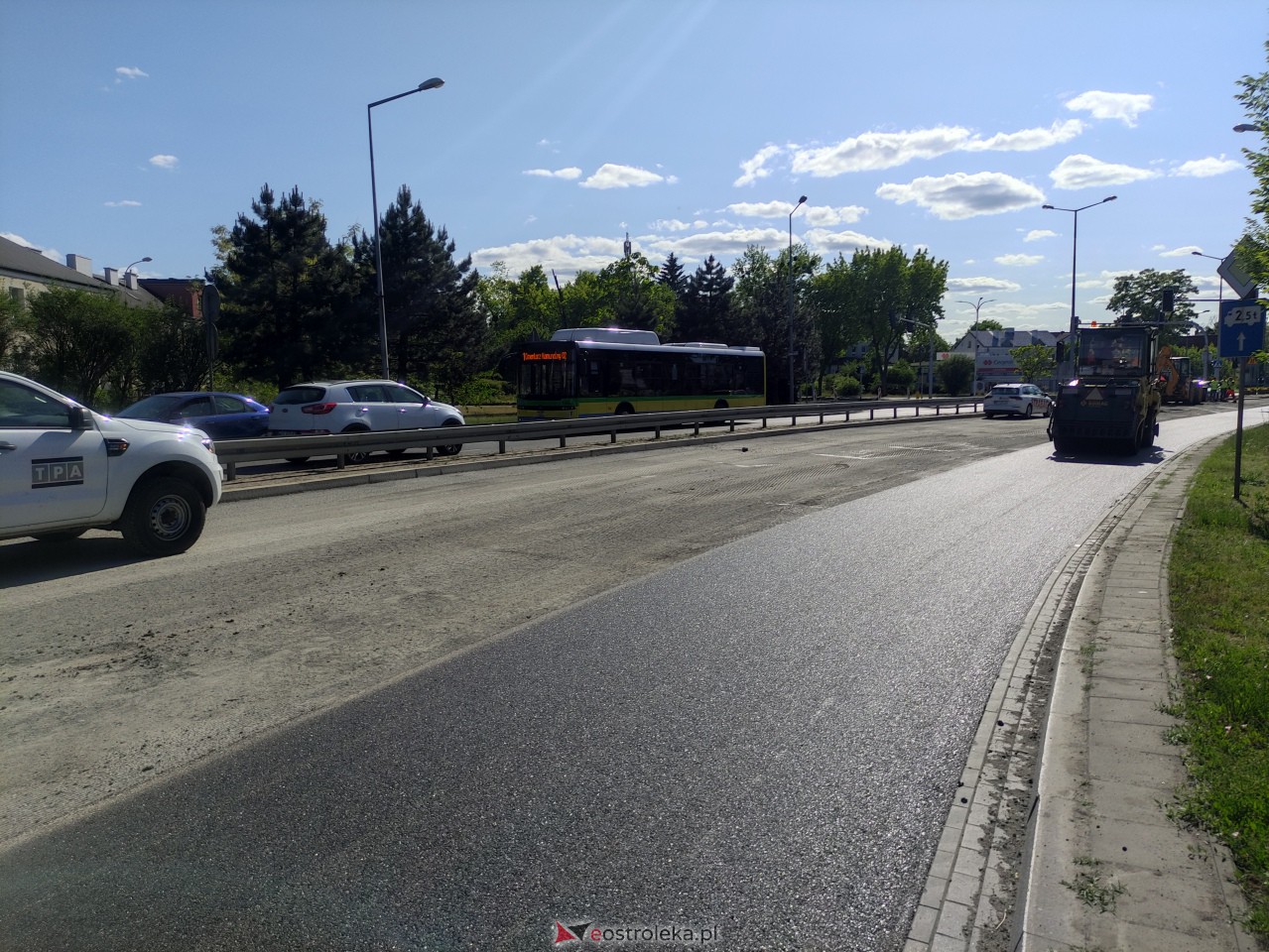 Remont ulicy Traugutta w Ostrołęce [02.06.2023] - zdjęcie #15 - eOstroleka.pl