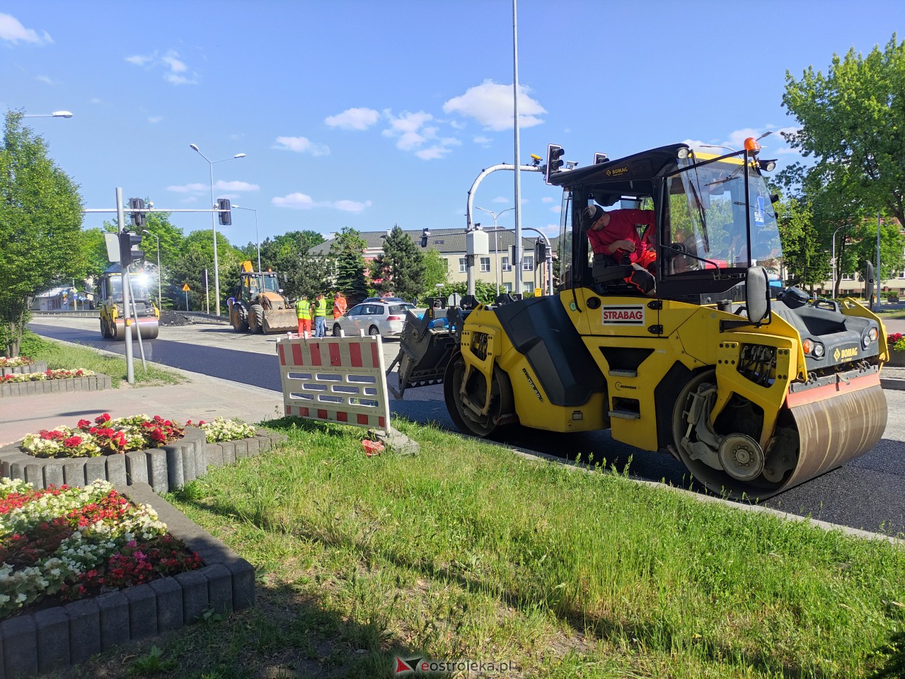 Remont ulicy Traugutta w Ostrołęce [02.06.2023] - zdjęcie #9 - eOstroleka.pl