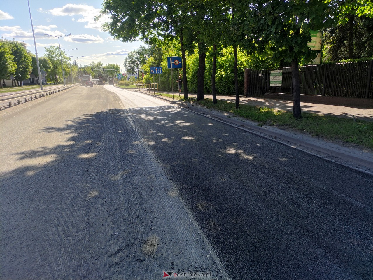 Remont ulicy Traugutta w Ostrołęce [02.06.2023] - zdjęcie #2 - eOstroleka.pl
