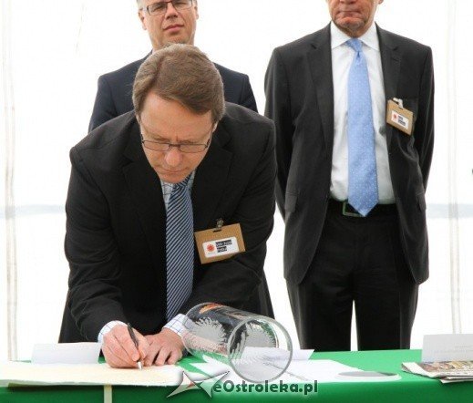 Wmurowanie kamienia węgielnego pod  Maszynę Papierniczą (10.05.2011) - zdjęcie #41 - eOstroleka.pl
