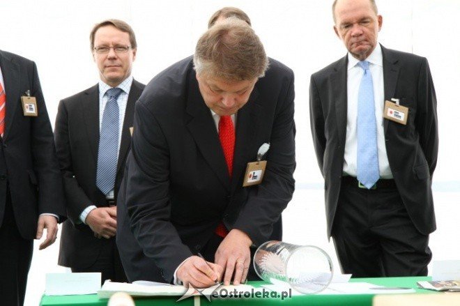 Wmurowanie kamienia węgielnego pod  Maszynę Papierniczą (10.05.2011) - zdjęcie #39 - eOstroleka.pl