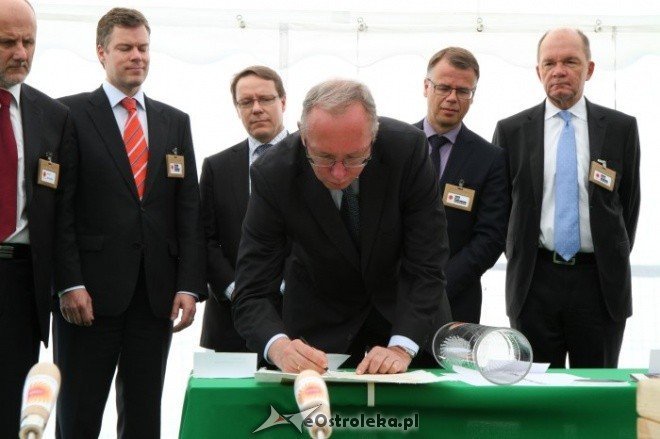 Wmurowanie kamienia węgielnego pod  Maszynę Papierniczą (10.05.2011) - zdjęcie #37 - eOstroleka.pl