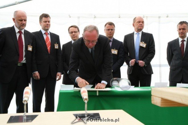 Wmurowanie kamienia węgielnego pod  Maszynę Papierniczą (10.05.2011) - zdjęcie #36 - eOstroleka.pl
