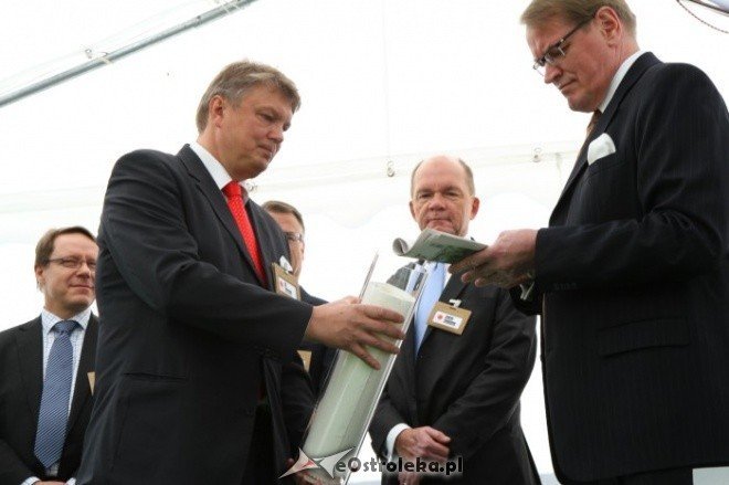 Wmurowanie kamienia węgielnego pod  Maszynę Papierniczą (10.05.2011) - zdjęcie #34 - eOstroleka.pl