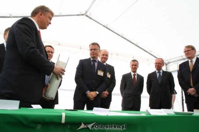 Wmurowanie kamienia węgielnego pod  Maszynę Papierniczą (10.05.2011) - zdjęcie #28 - eOstroleka.pl