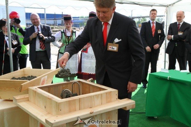 Wmurowanie kamienia węgielnego pod  Maszynę Papierniczą (10.05.2011) - zdjęcie #13 - eOstroleka.pl
