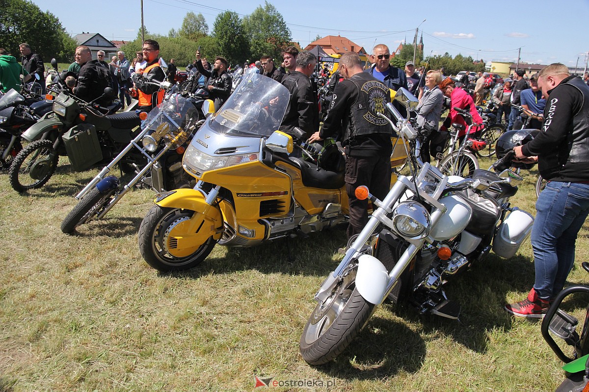Motoserce 2023 - parada motocykli ulicami Ostrołęki i Rzekunia [03.06.2023] - zdjęcie #15 - eOstroleka.pl