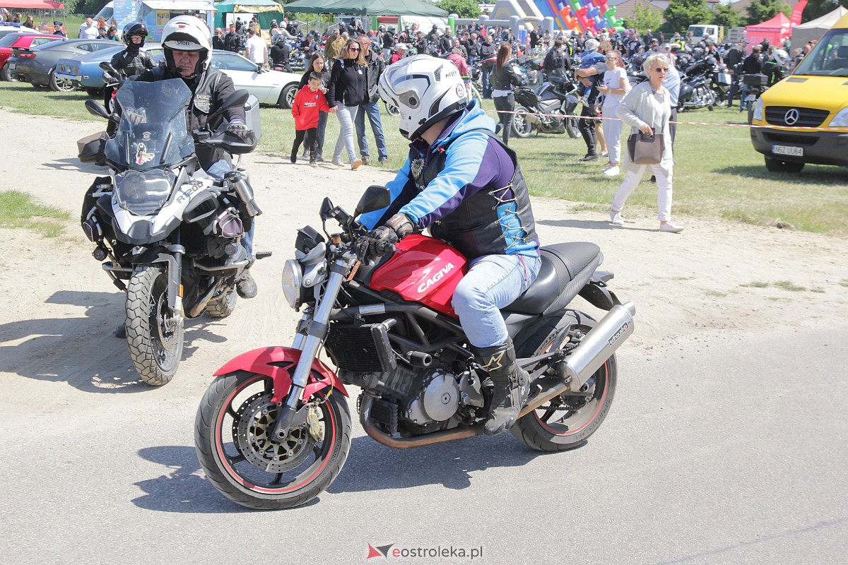 Motoserce 2023 - parada motocykli ulicami Ostrołęki i Rzekunia [03.06.2023] - zdjęcie #38 - eOstroleka.pl