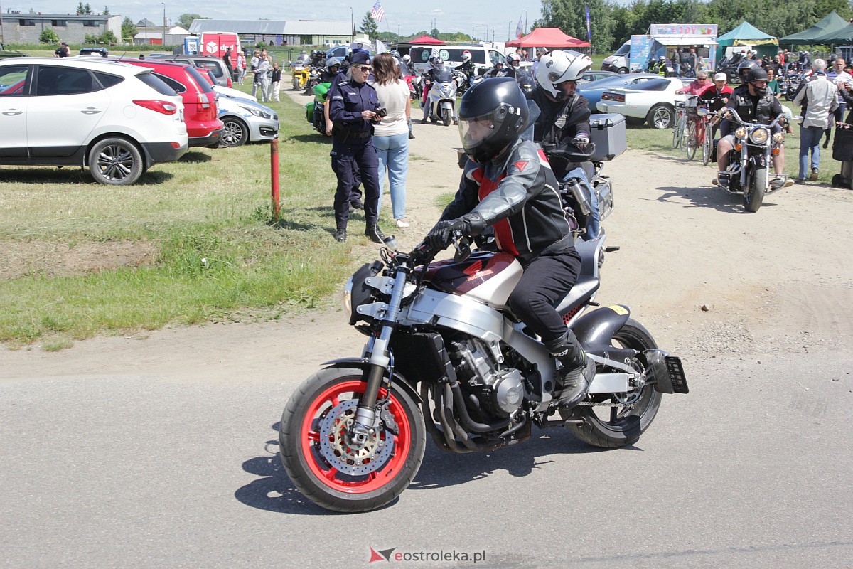 Motoserce 2023 - parada motocykli ulicami Ostrołęki i Rzekunia [03.06.2023] - zdjęcie #46 - eOstroleka.pl