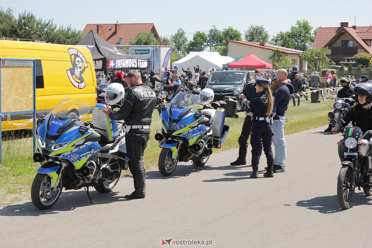 Motoserce 2023 - parada motocykli ulicami Ostrołęki i Rzekunia [03.06.2023] - zdjęcie #48 - eOstroleka.pl