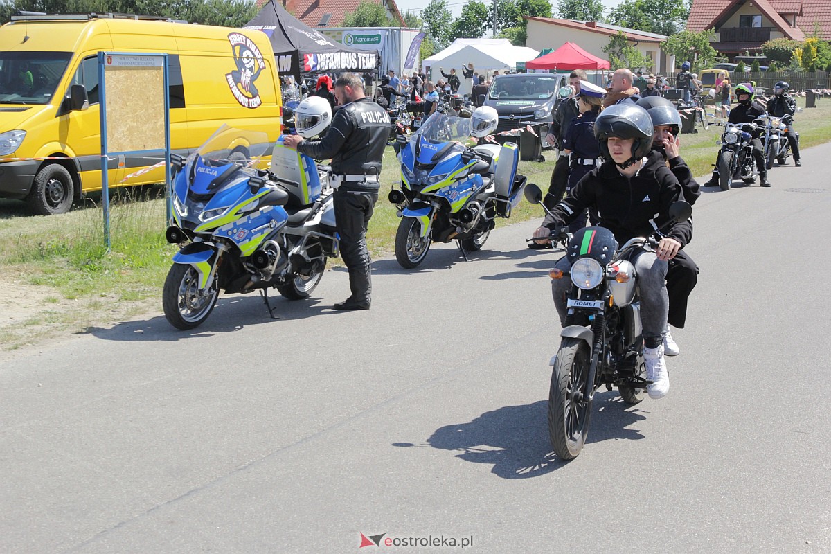 Motoserce 2023 - parada motocykli ulicami Ostrołęki i Rzekunia [03.06.2023] - zdjęcie #50 - eOstroleka.pl