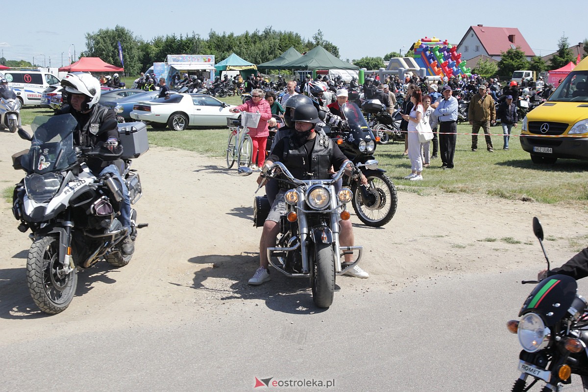 Motoserce 2023 - parada motocykli ulicami Ostrołęki i Rzekunia [03.06.2023] - zdjęcie #52 - eOstroleka.pl