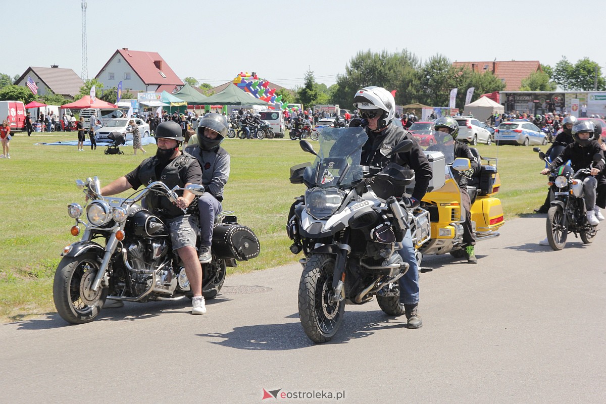 Motoserce 2023 - parada motocykli ulicami Ostrołęki i Rzekunia [03.06.2023] - zdjęcie #70 - eOstroleka.pl