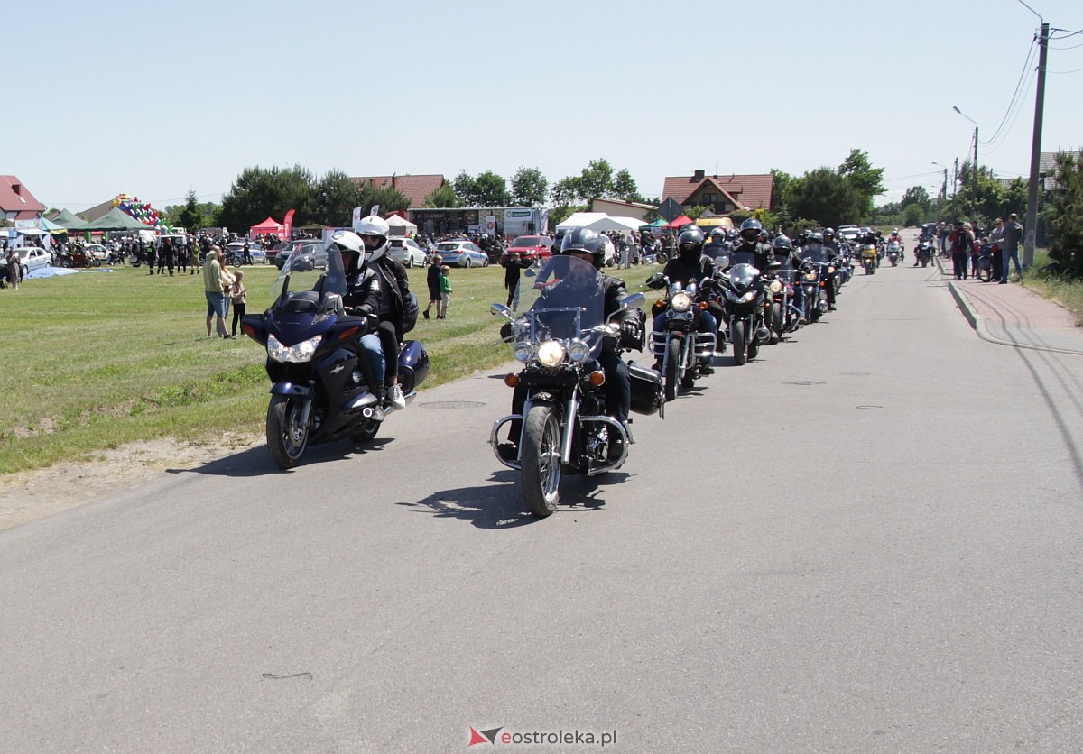 Motoserce 2023 - parada motocykli ulicami Ostrołęki i Rzekunia [03.06.2023] - zdjęcie #49 - eOstroleka.pl
