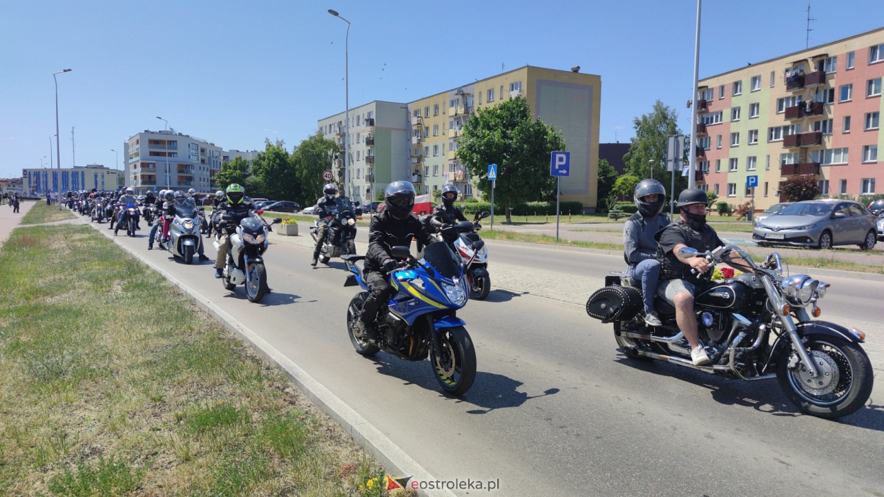 Motoserce 2023 - parada motocykli ulicami Ostrołęki i Rzekunia [03.06.2023] - zdjęcie #135 - eOstroleka.pl