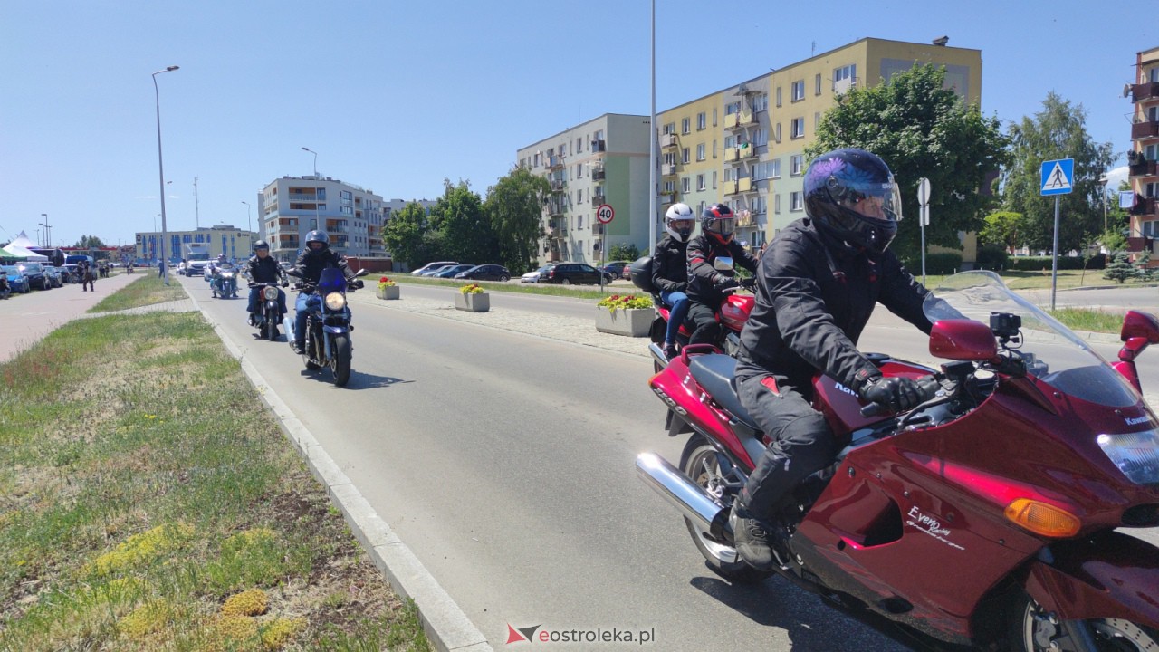 Motoserce 2023 - parada motocykli ulicami Ostrołęki i Rzekunia [03.06.2023] - zdjęcie #167 - eOstroleka.pl