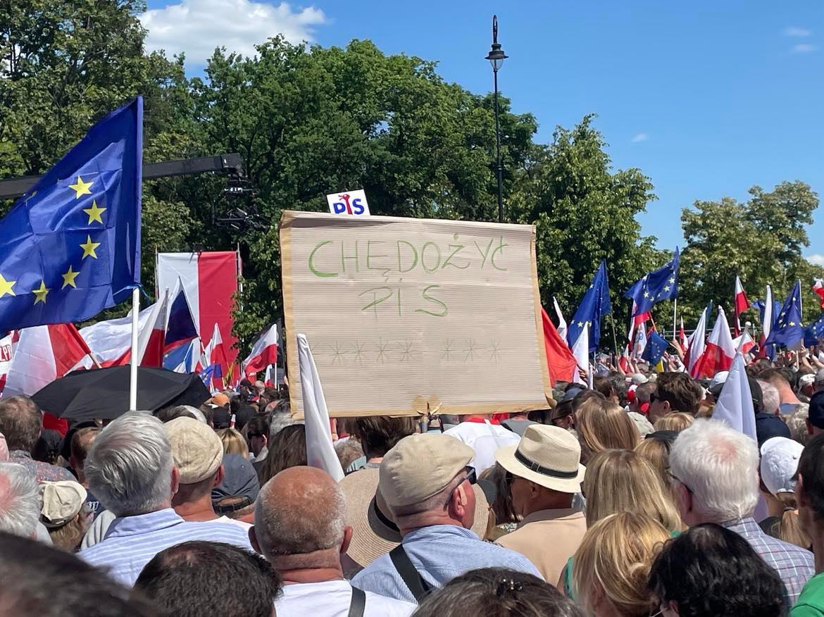 Marsz 4 czerwca Warszawa [04.06.2023] - zdjęcie #3 - eOstroleka.pl