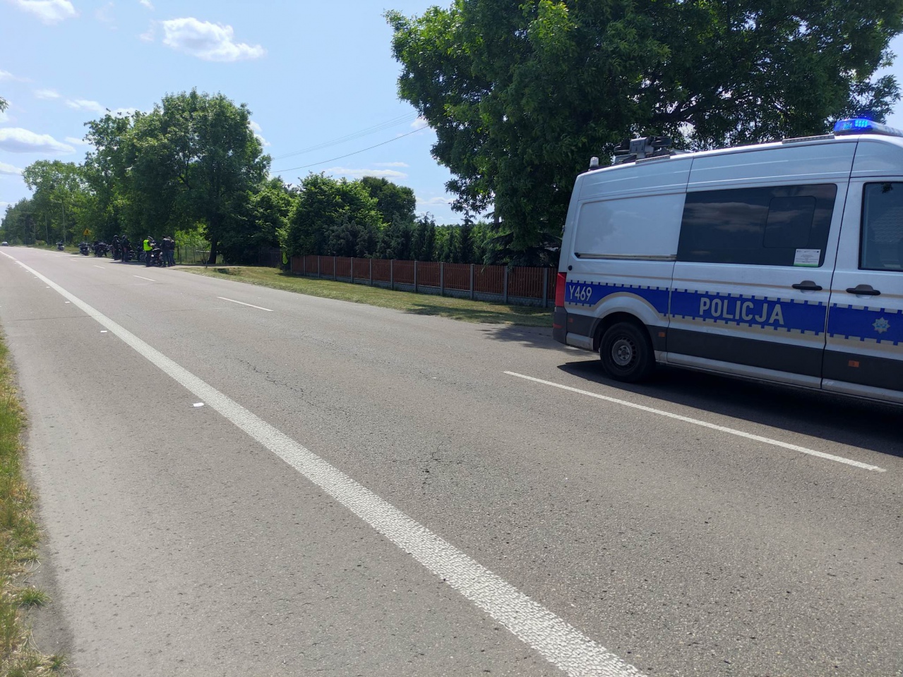 Kolizja z udziałem motocyklisty w Borawem [04.06.2023] - zdjęcie #5 - eOstroleka.pl