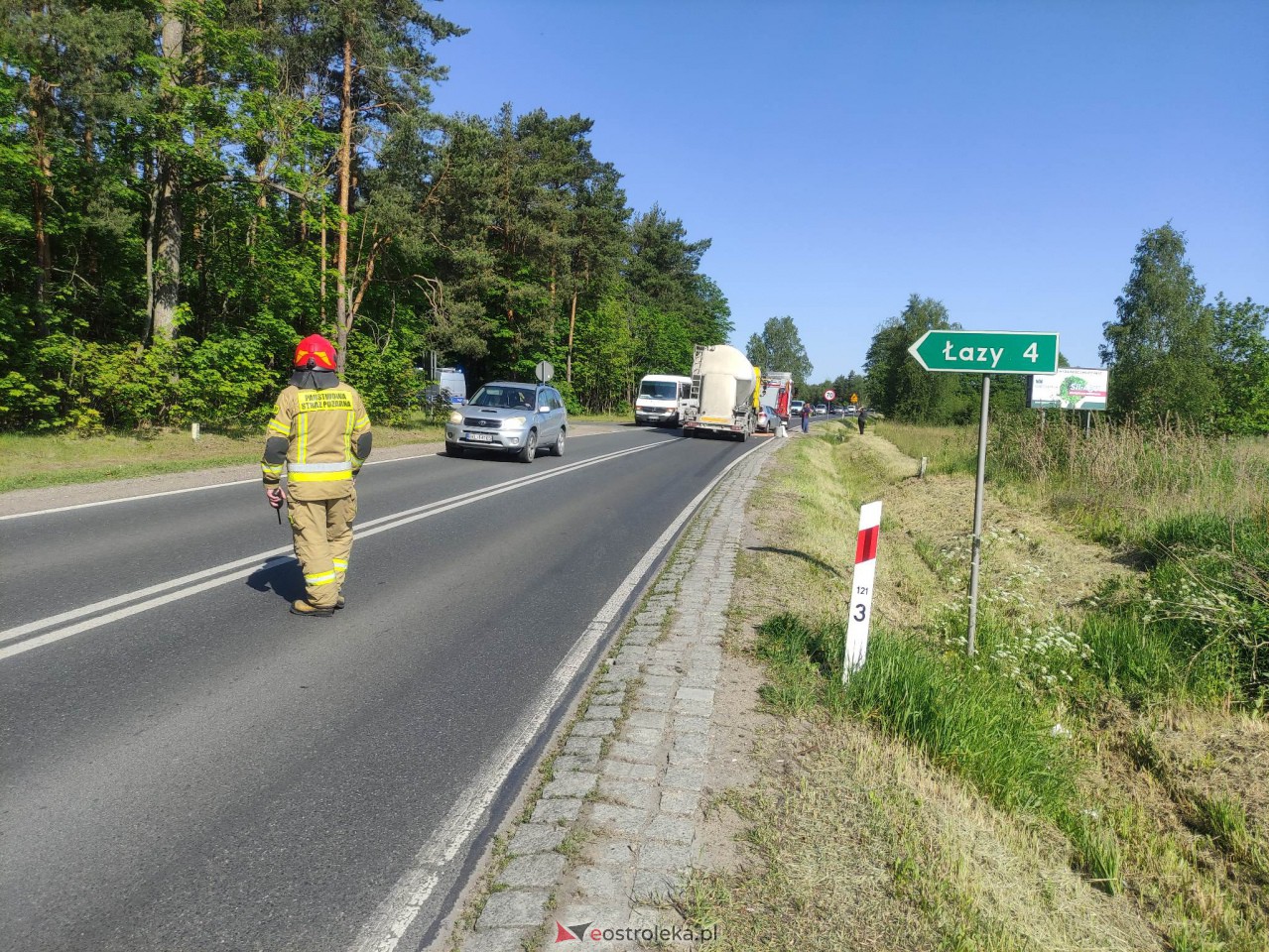 Wypadek w Antoniach [05.06.2023] - zdjęcie #7 - eOstroleka.pl