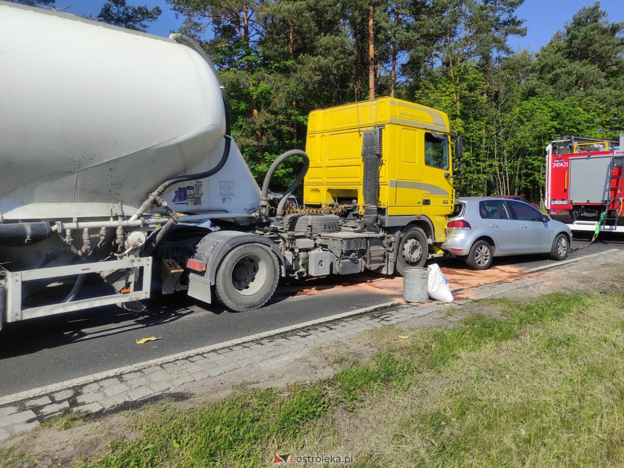 Wypadek w Antoniach [05.06.2023] - zdjęcie #9 - eOstroleka.pl