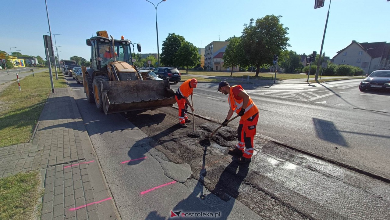 Remont ulic Steyera i Goworowskiej w Ostrołęce [07.06.2023] - zdjęcie #23 - eOstroleka.pl