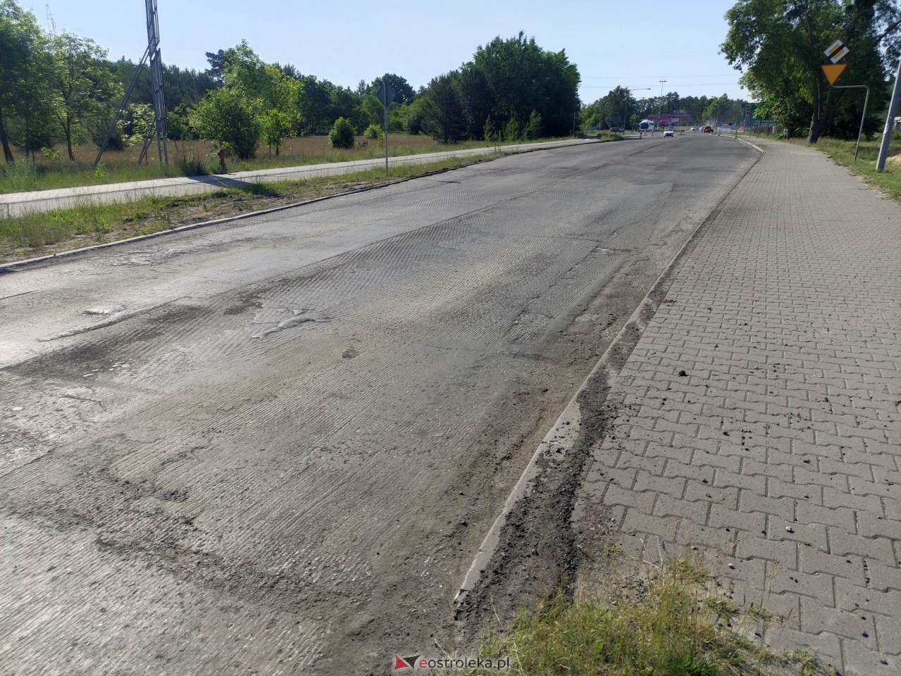 Remont ulic Steyera i Goworowskiej w Ostrołęce [07.06.2023] - zdjęcie #8 - eOstroleka.pl