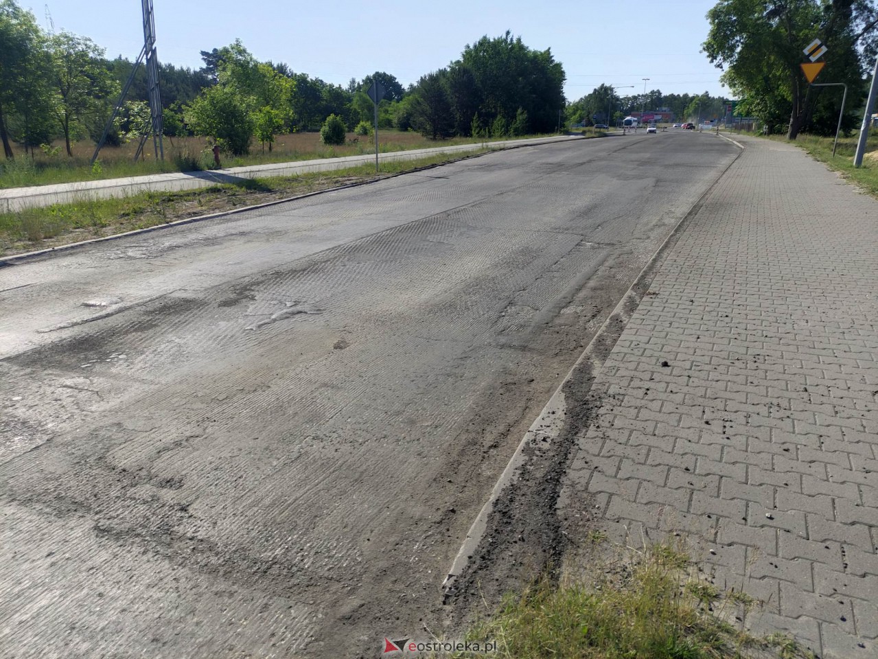 Remont ulic Steyera i Goworowskiej w Ostrołęce [07.06.2023] - zdjęcie #17 - eOstroleka.pl