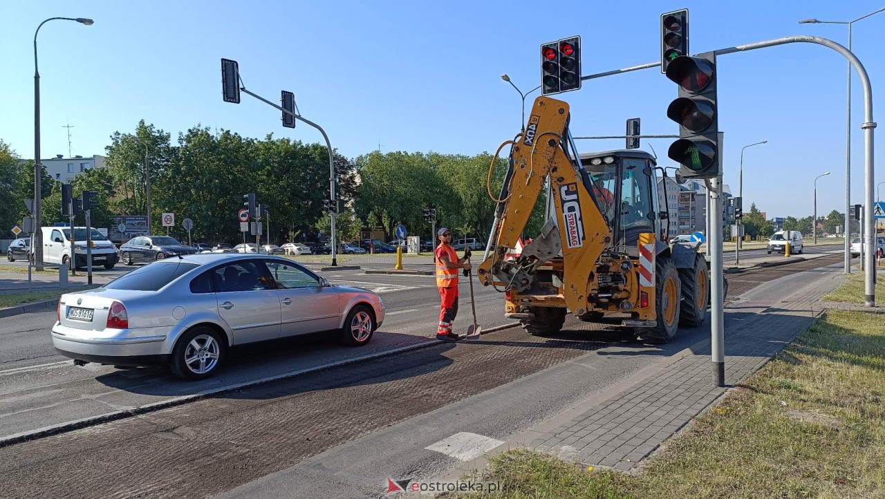 Remont ulic Steyera i Goworowskiej w Ostrołęce [07.06.2023] - zdjęcie #9 - eOstroleka.pl