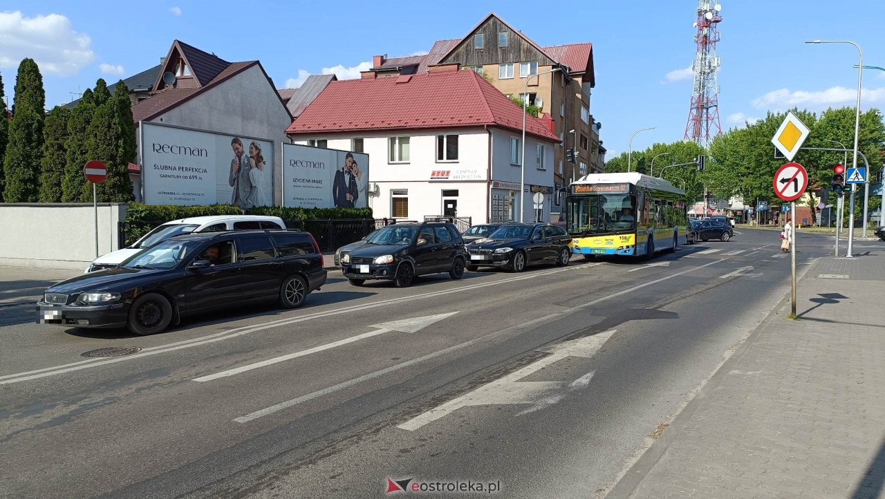 Korki w Ostrołęce [07.06.2023] - zdjęcie #1 - eOstroleka.pl