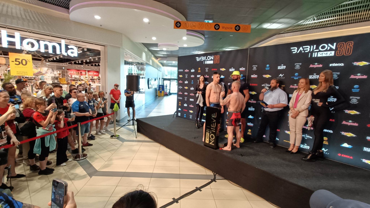 Ważenie przed Babilon MMA 36 [09.06.2023] - zdjęcie #67 - eOstroleka.pl