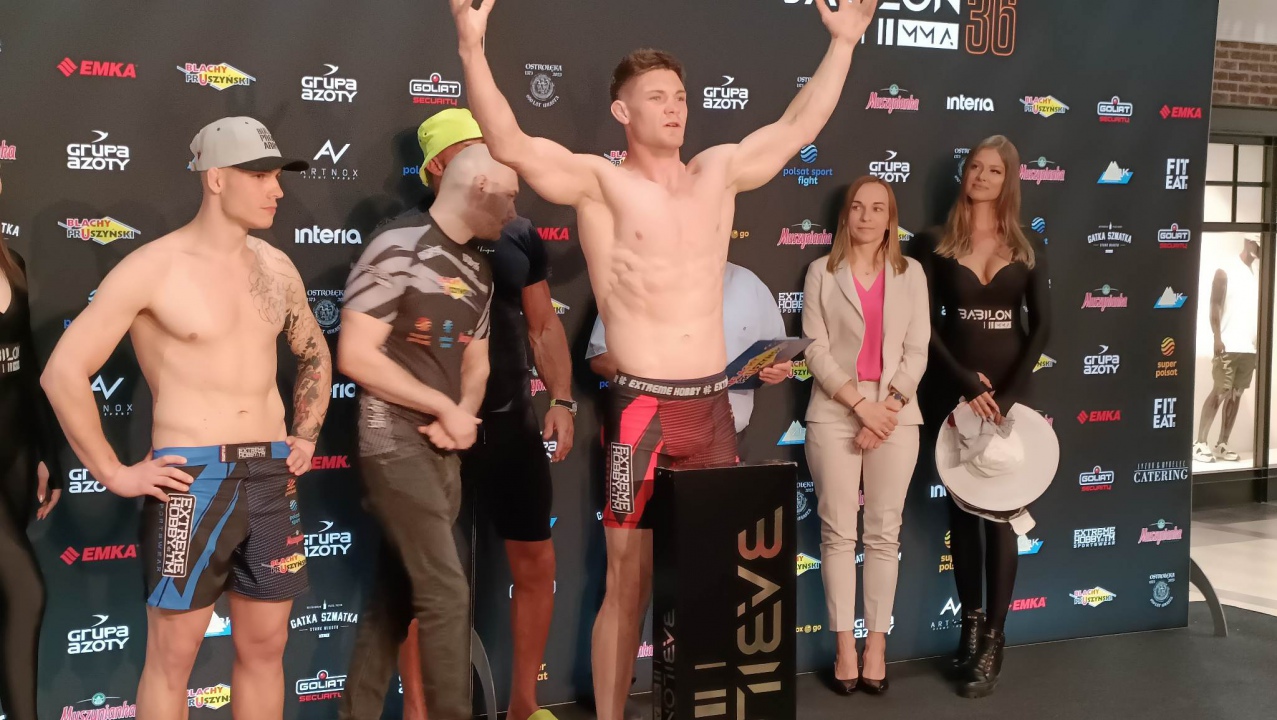 Ważenie przed Babilon MMA 36 [09.06.2023] - zdjęcie #91 - eOstroleka.pl