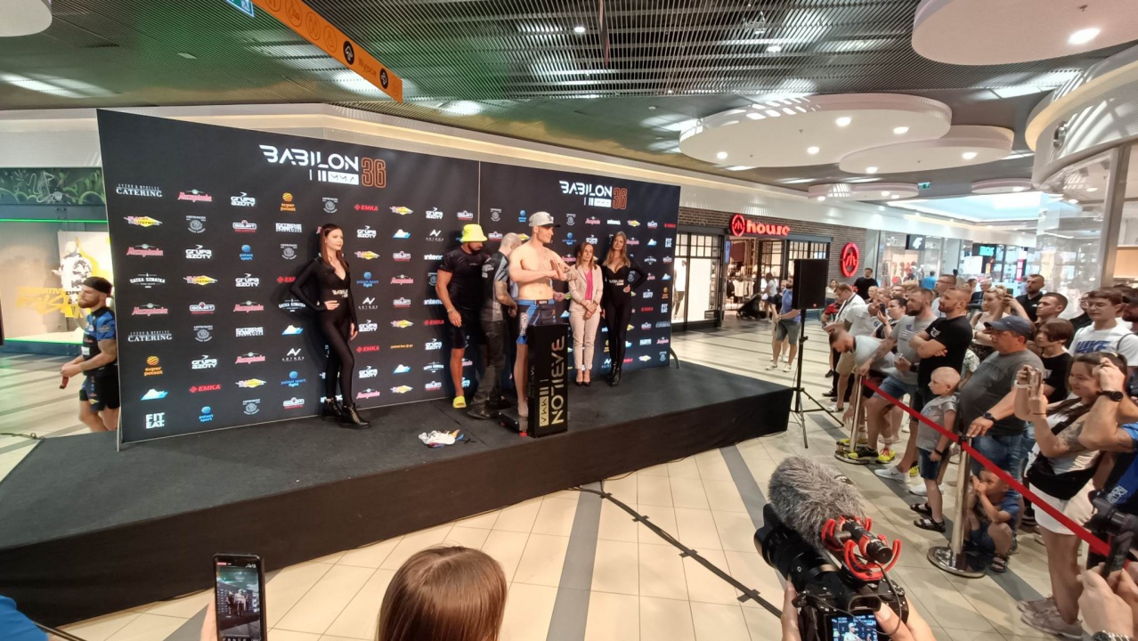 Ważenie przed Babilon MMA 36 [09.06.2023] - zdjęcie #85 - eOstroleka.pl