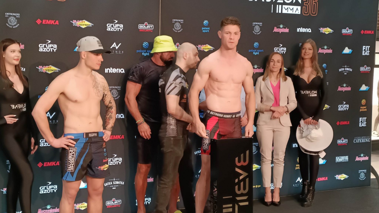 Ważenie przed Babilon MMA 36 [09.06.2023] - zdjęcie #92 - eOstroleka.pl