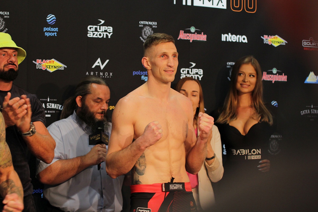 Ważenie przed Babilon MMA 36 [09.06.2023] - zdjęcie #38 - eOstroleka.pl